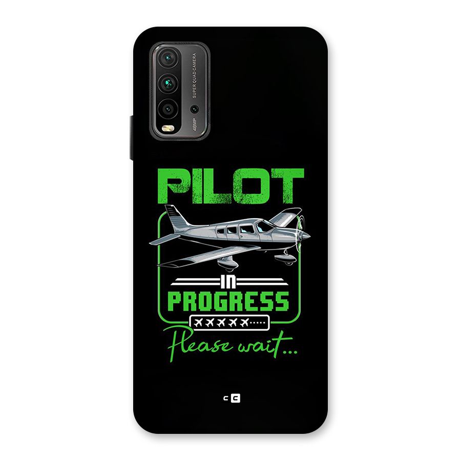 Pilot in Progress Back Case for Redmi 9 Power