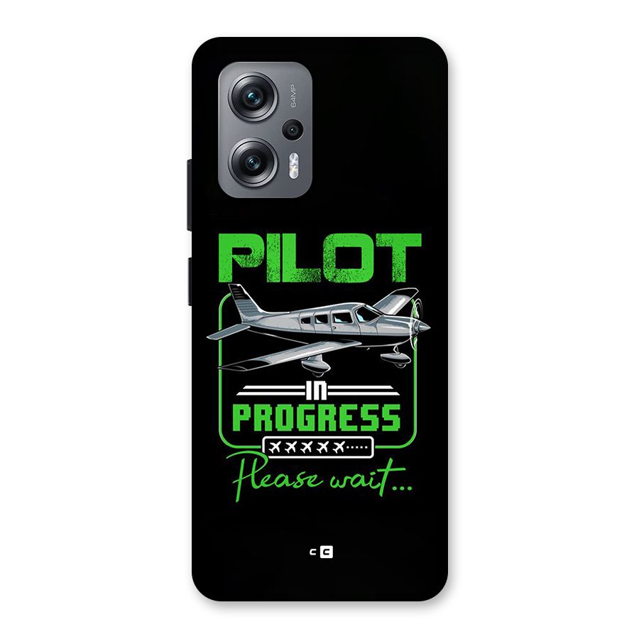 Pilot in Progress Back Case for Redmi K50i