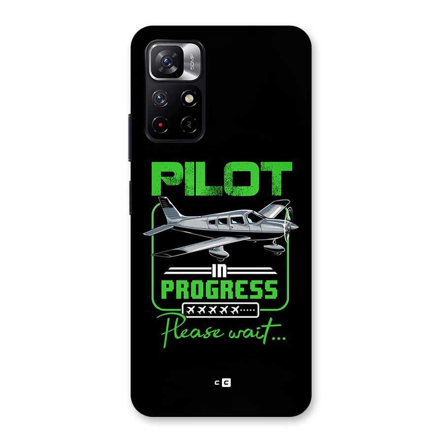 Pilot in Progress Back Case for Redmi Note 11T 5G