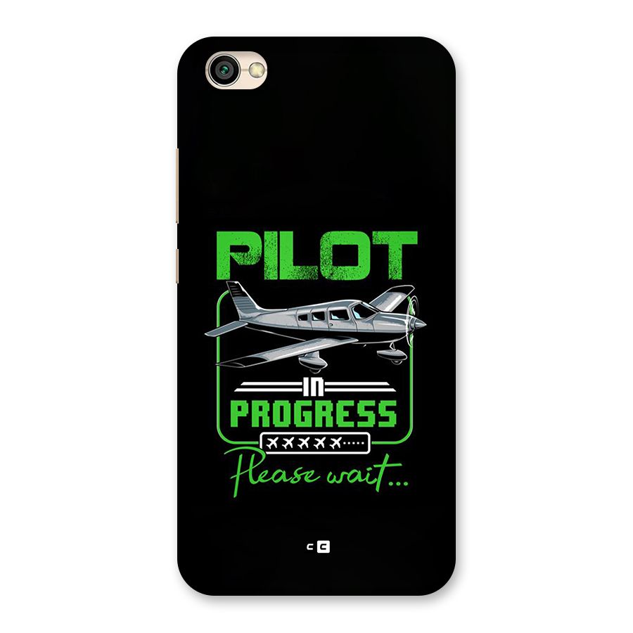 Pilot in Progress Back Case for Redmi Y1 Lite