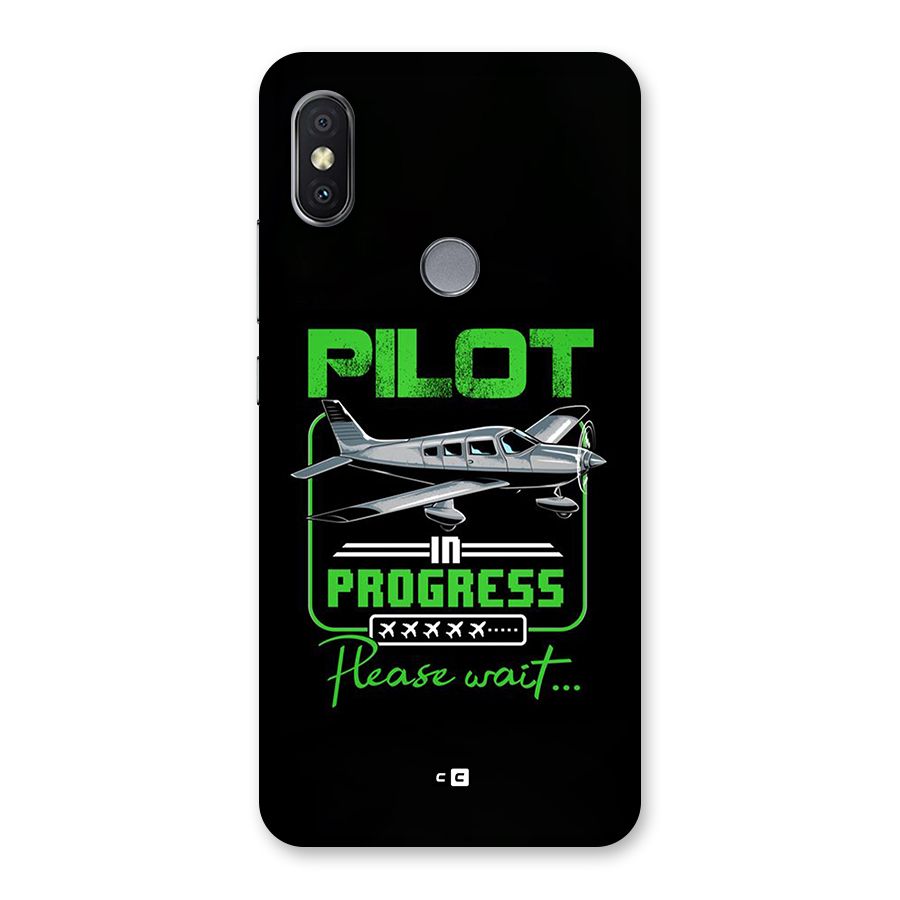 Pilot in Progress Back Case for Redmi Y2