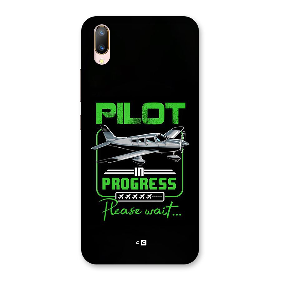 Pilot in Progress Back Case for Vivo V11 Pro