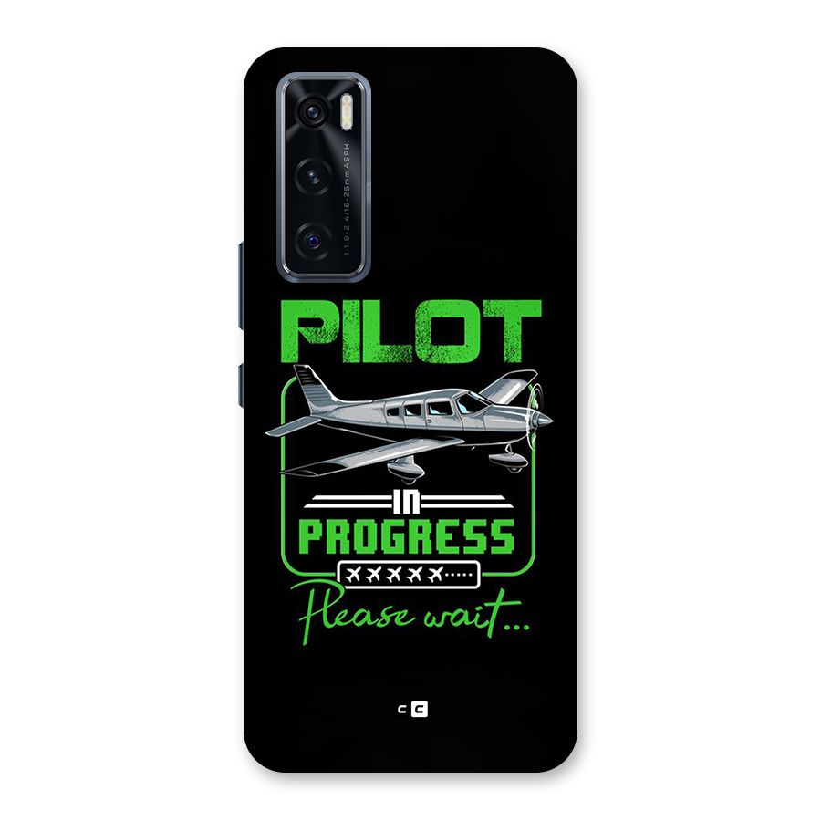 Pilot in Progress Back Case for Vivo V20 SE