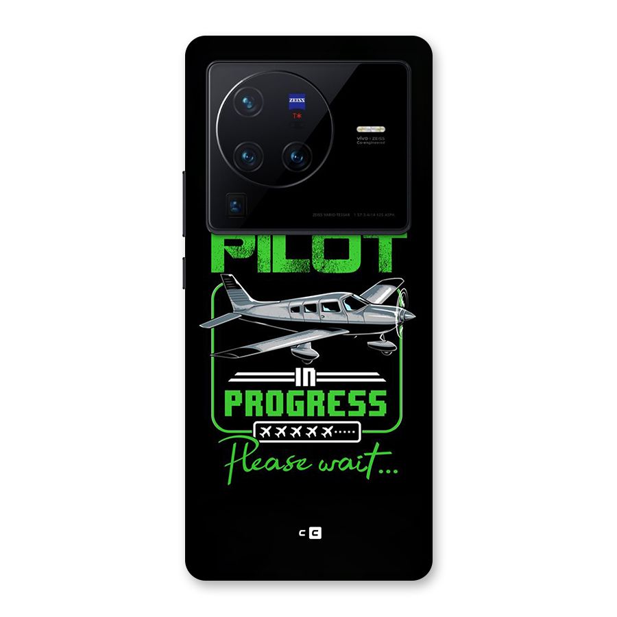 Pilot in Progress Back Case for Vivo X80 Pro