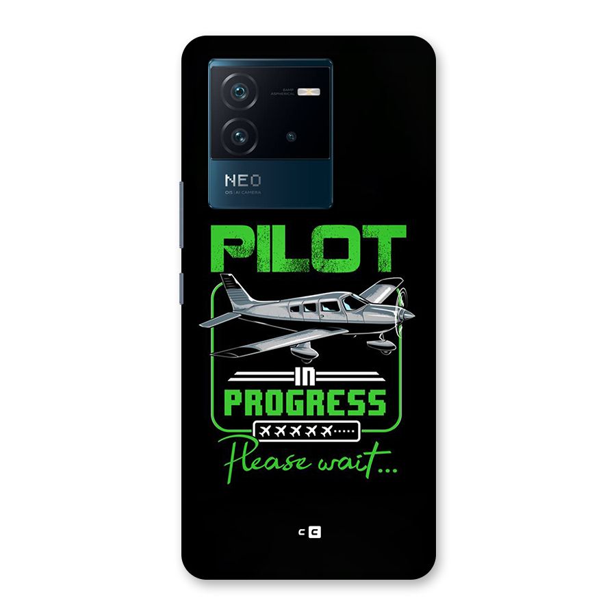 Pilot in Progress Back Case for Vivo iQOO Neo 6 5G