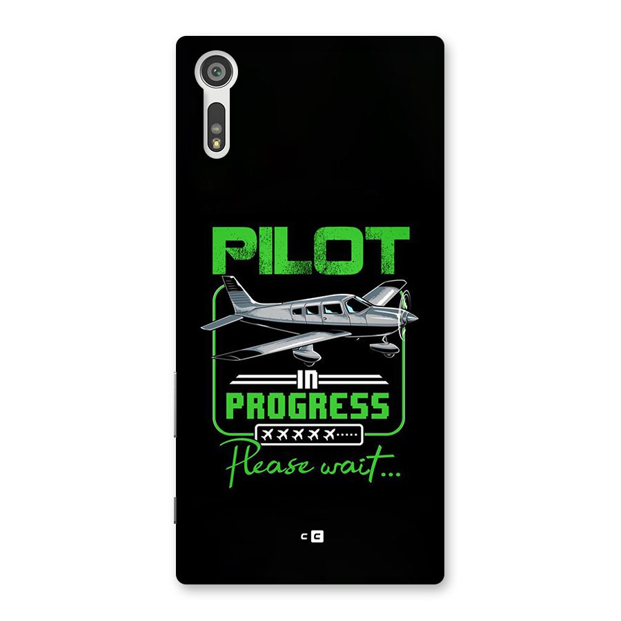 Pilot in Progress Back Case for Xperia XZ