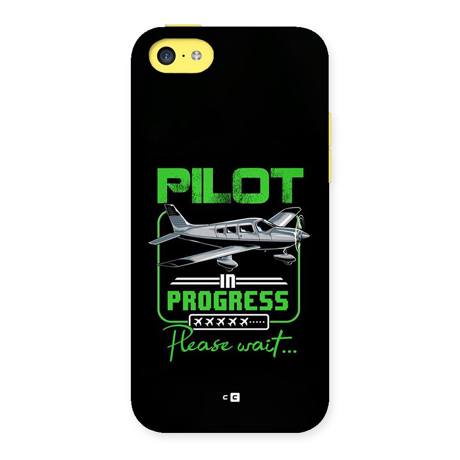 Pilot in Progress Back Case for iPhone 5C