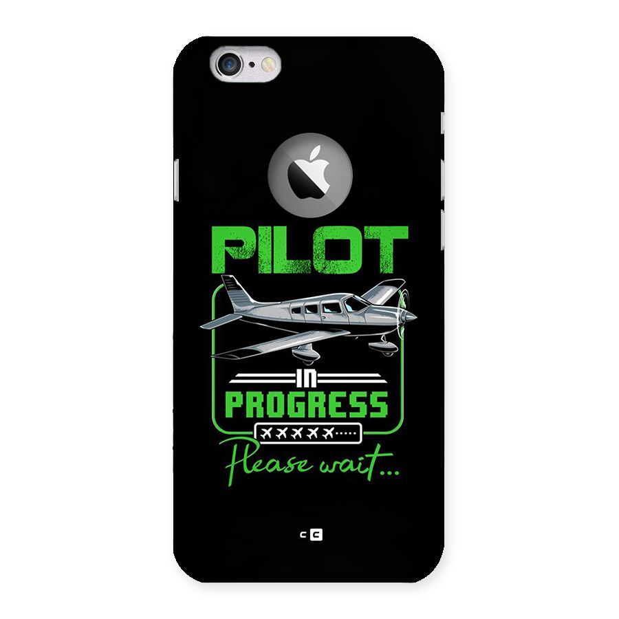 Pilot in Progress Back Case for iPhone 6 Logo Cut