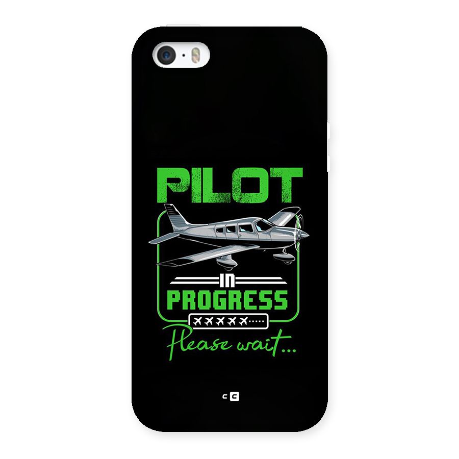 Pilot in Progress Back Case for iPhone SE 2016