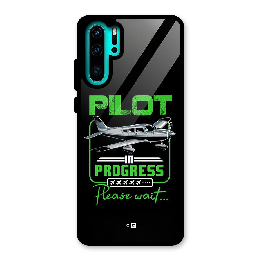 Pilot in Progress Glass Back Case for Huawei P30 Pro
