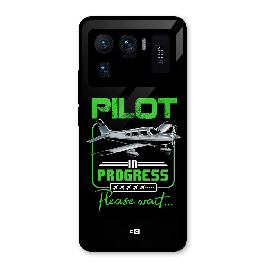Pilot in Progress Glass Back Case for Mi 11 Ultra
