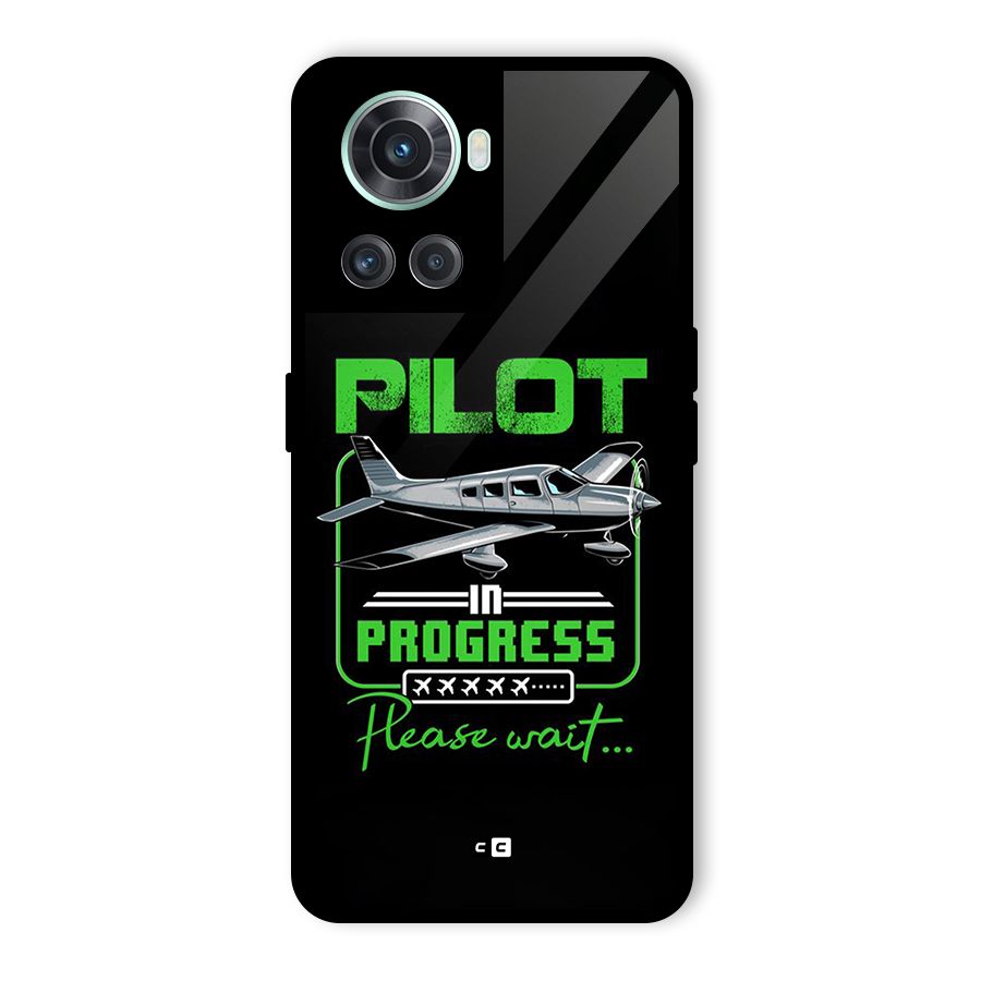 Pilot in Progress Glass Back Case for OnePlus 10R