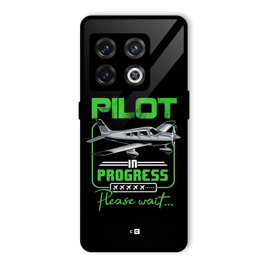 Pilot in Progress Glass Back Case for OnePlus 10 Pro 5G