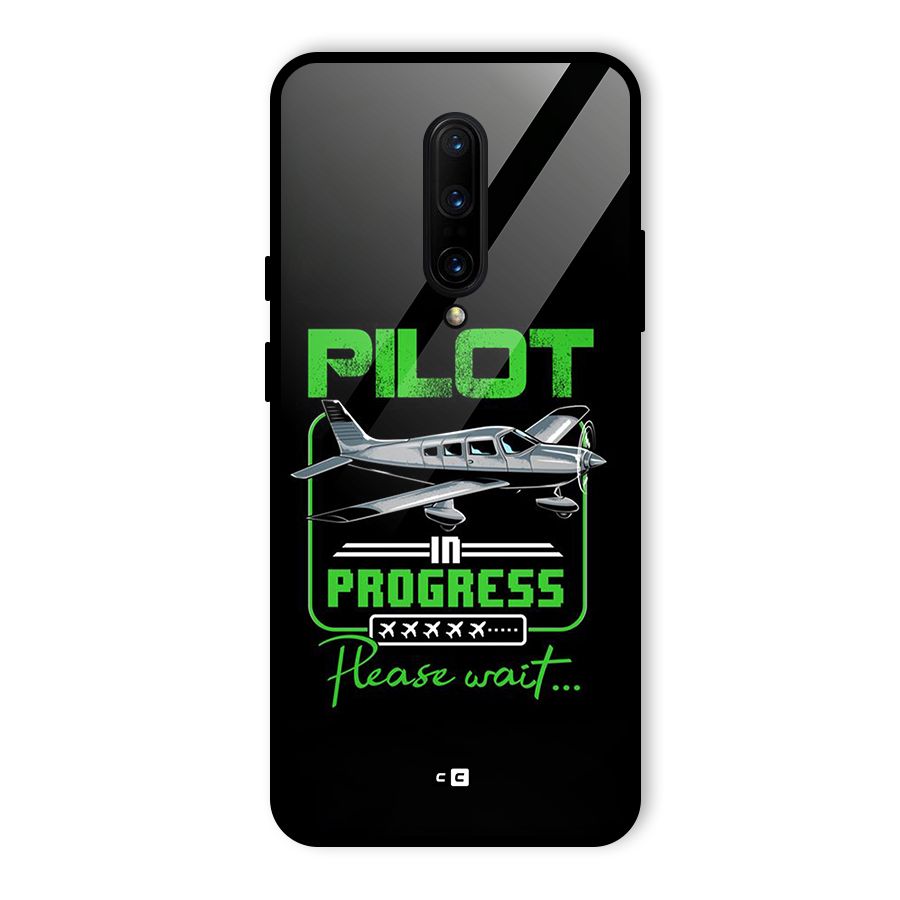 Pilot in Progress Glass Back Case for OnePlus 7 Pro