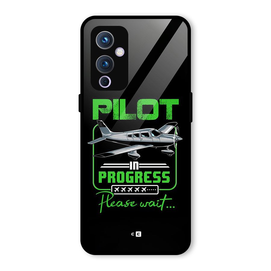 Pilot in Progress Glass Back Case for OnePlus 9