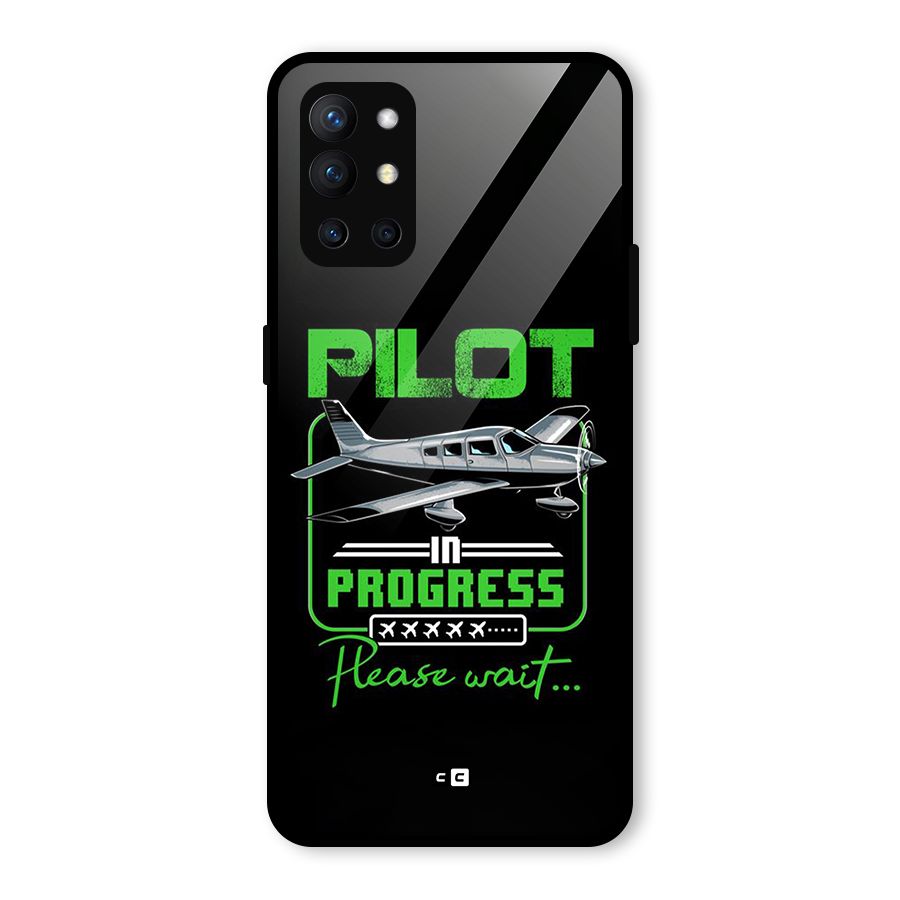 Pilot in Progress Glass Back Case for OnePlus 9R