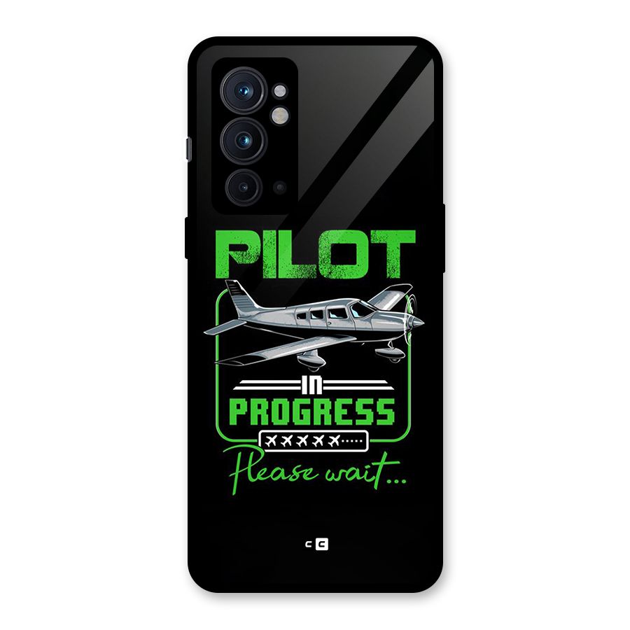 Pilot in Progress Glass Back Case for OnePlus 9RT 5G