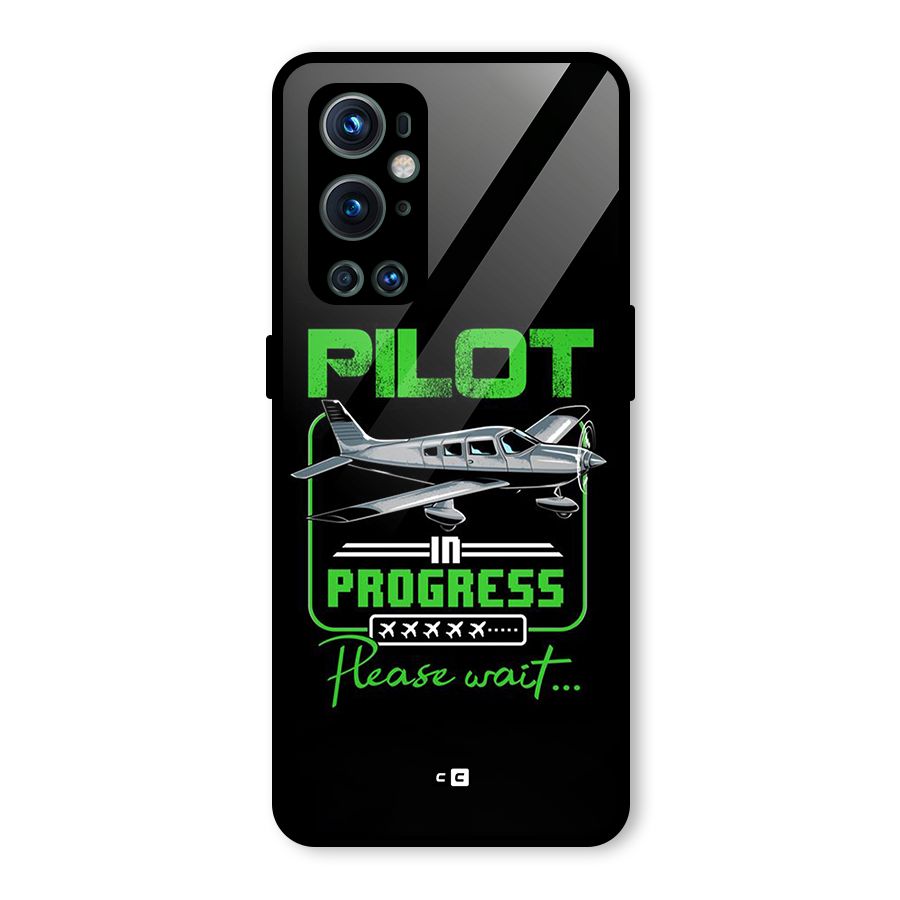 Pilot in Progress Glass Back Case for OnePlus 9 Pro