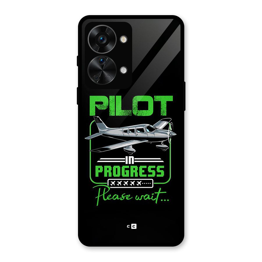Pilot in Progress Glass Back Case for OnePlus Nord 2T