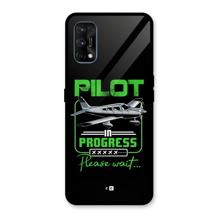 Pilot in Progress Glass Back Case for Realme 7 Pro