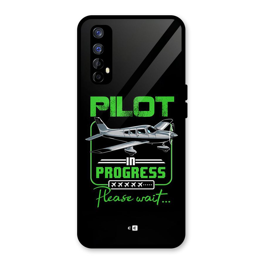 Pilot in Progress Glass Back Case for Realme Narzo 20 Pro