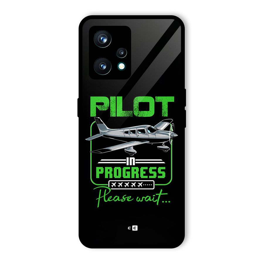 Pilot in Progress Glass Back Case for Realme Narzo 50 Pro