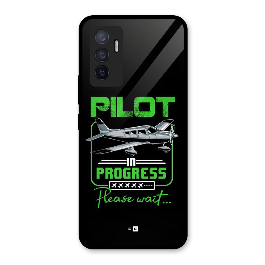 Pilot in Progress Glass Back Case for Vivo V23e