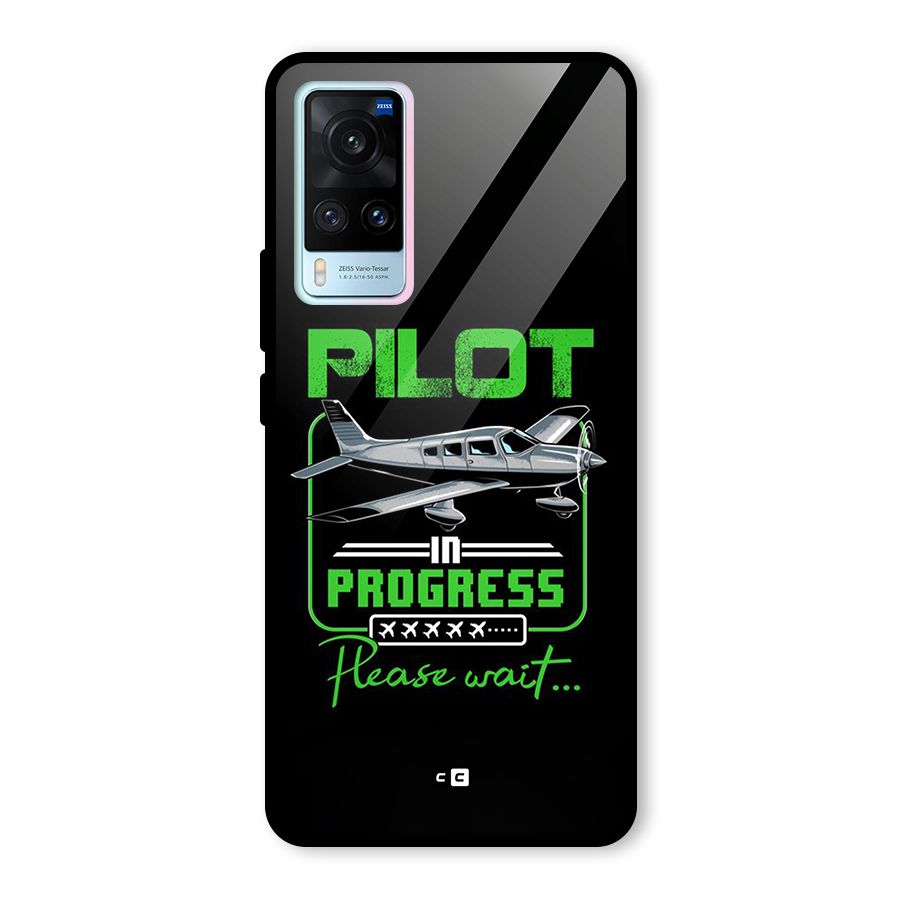 Pilot in Progress Glass Back Case for Vivo X60