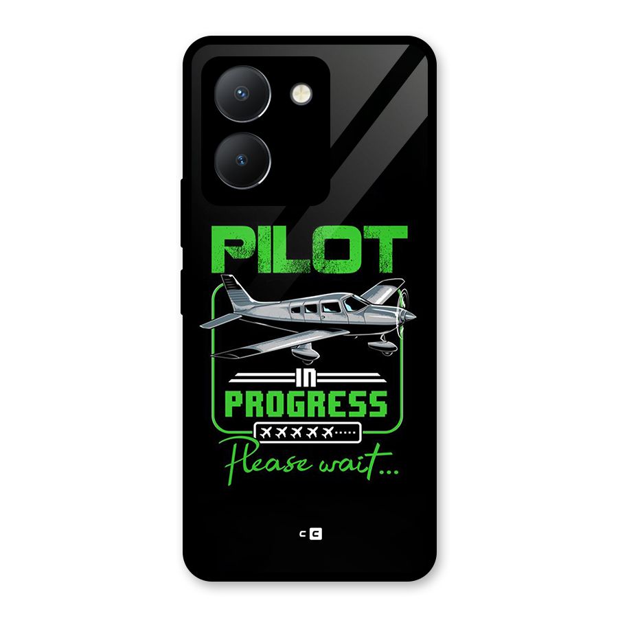 Pilot in Progress Glass Back Case for Vivo Y36