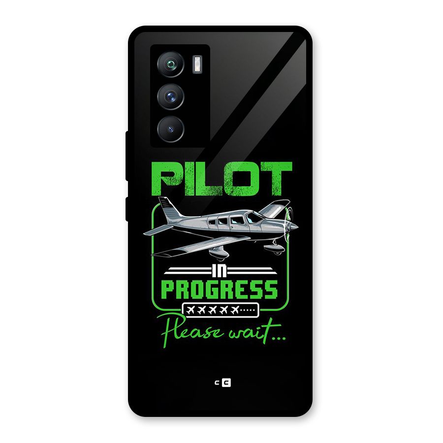 Pilot in Progress Glass Back Case for Vivo iQOO 9 SE