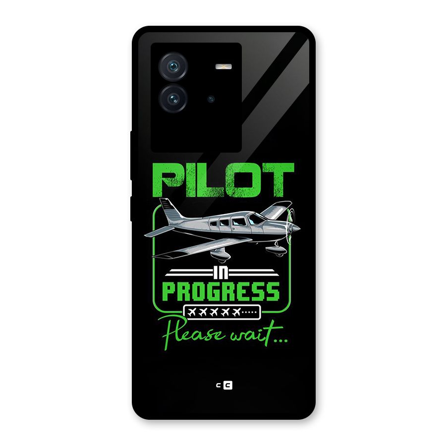 Pilot in Progress Glass Back Case for Vivo iQOO Neo 6 5G