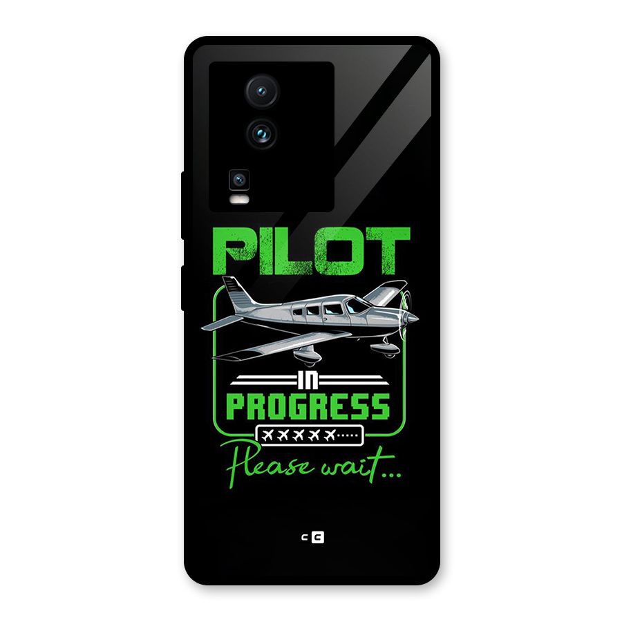 Pilot in Progress Glass Back Case for Vivo iQOO Neo 7
