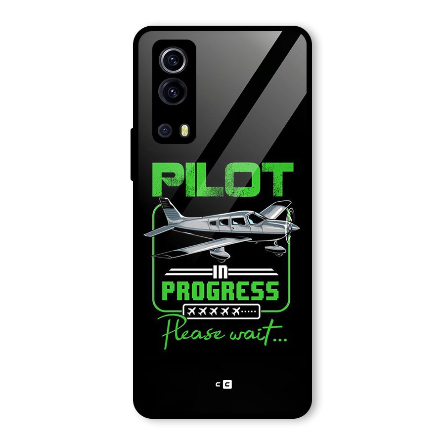 Pilot in Progress Glass Back Case for Vivo iQOO Z3