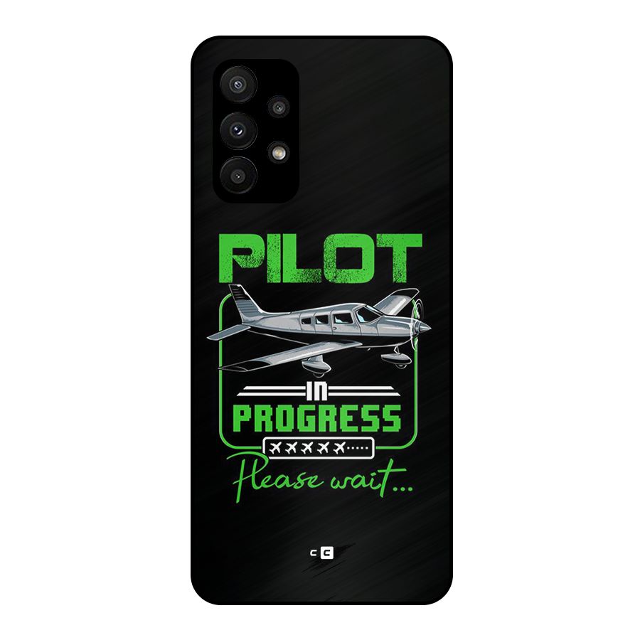 Pilot in Progress Metal Back Case for Galaxy A23