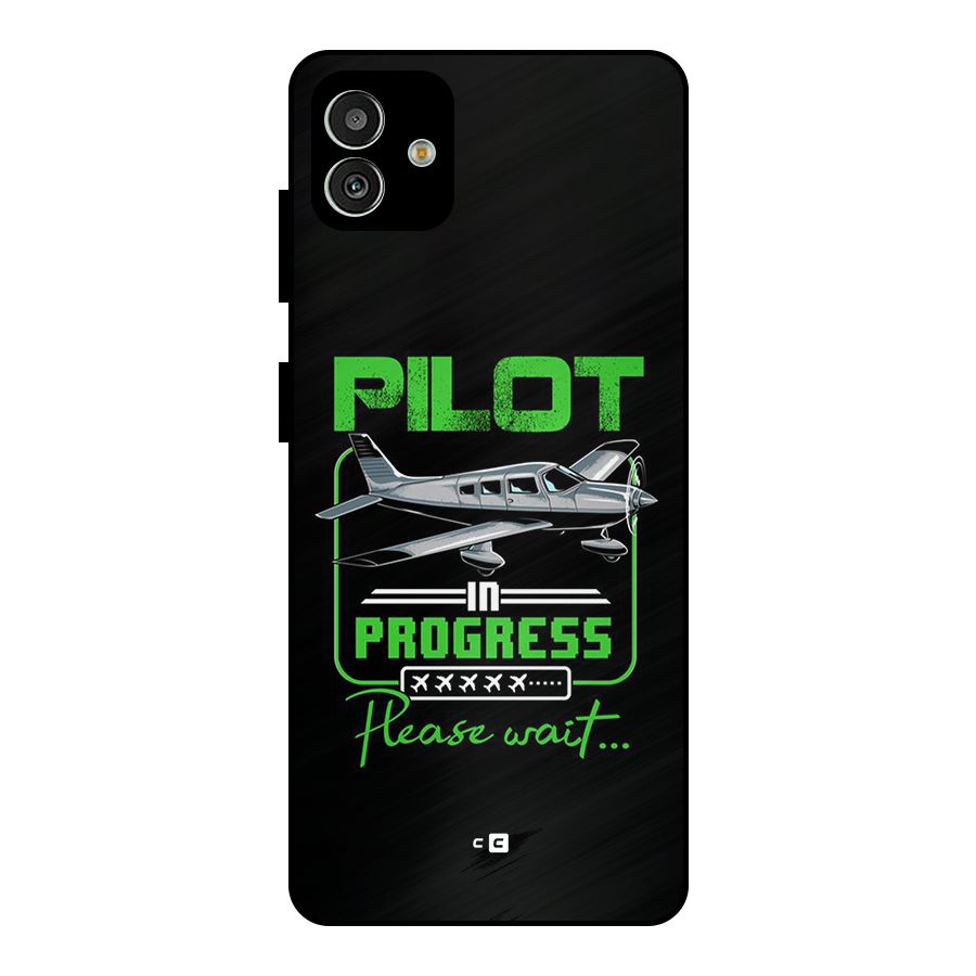 Pilot in Progress Metal Back Case for Galaxy M13 5G