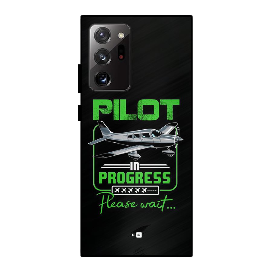 Pilot in Progress Metal Back Case for Galaxy Note 20 Ultra