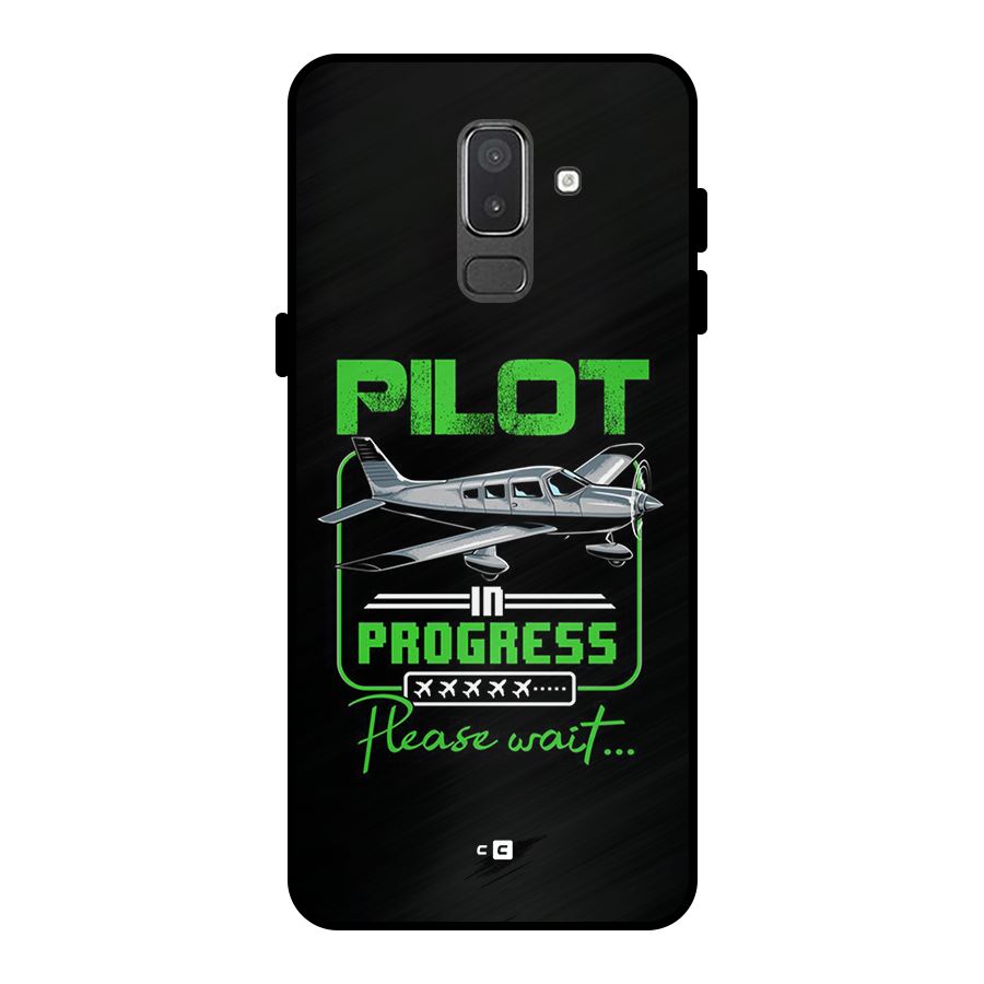 Pilot in Progress Metal Back Case for Galaxy On8 (2018)