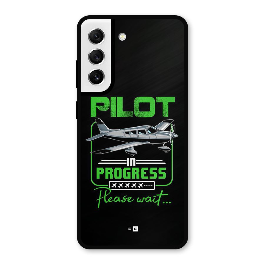 Pilot in Progress Metal Back Case for Galaxy S21 FE 5G
