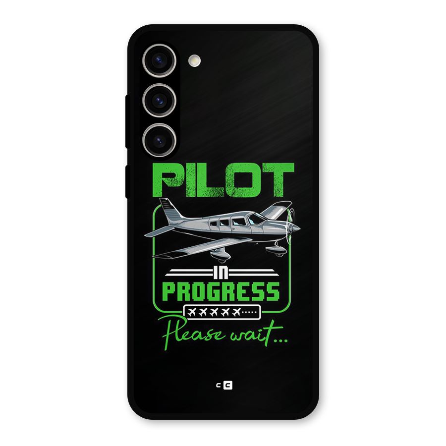 Pilot in Progress Metal Back Case for Galaxy S23 Plus