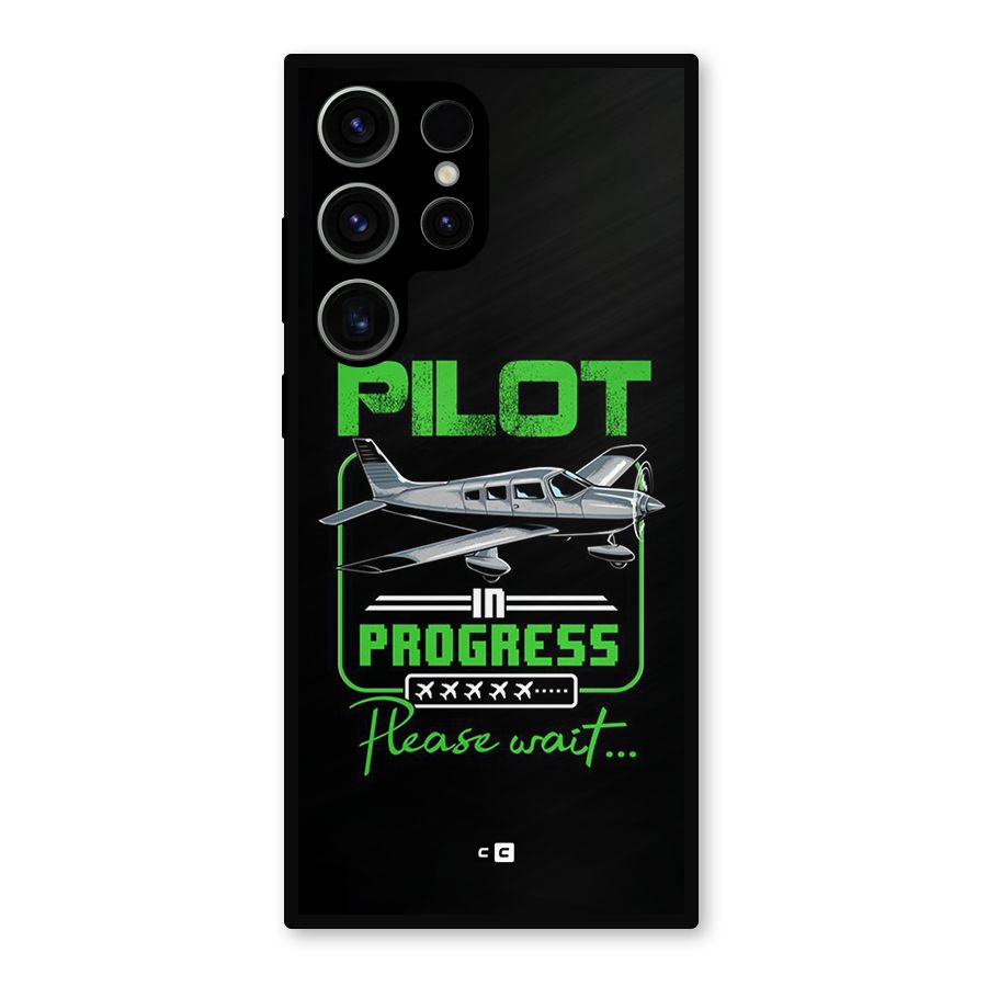 Pilot in Progress Metal Back Case for Galaxy S23 Ultra