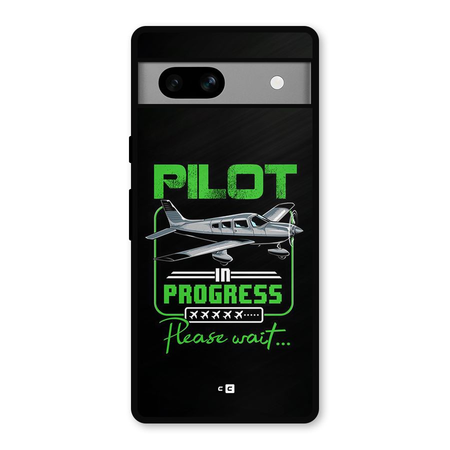 Pilot in Progress Metal Back Case for Google Pixel 7a