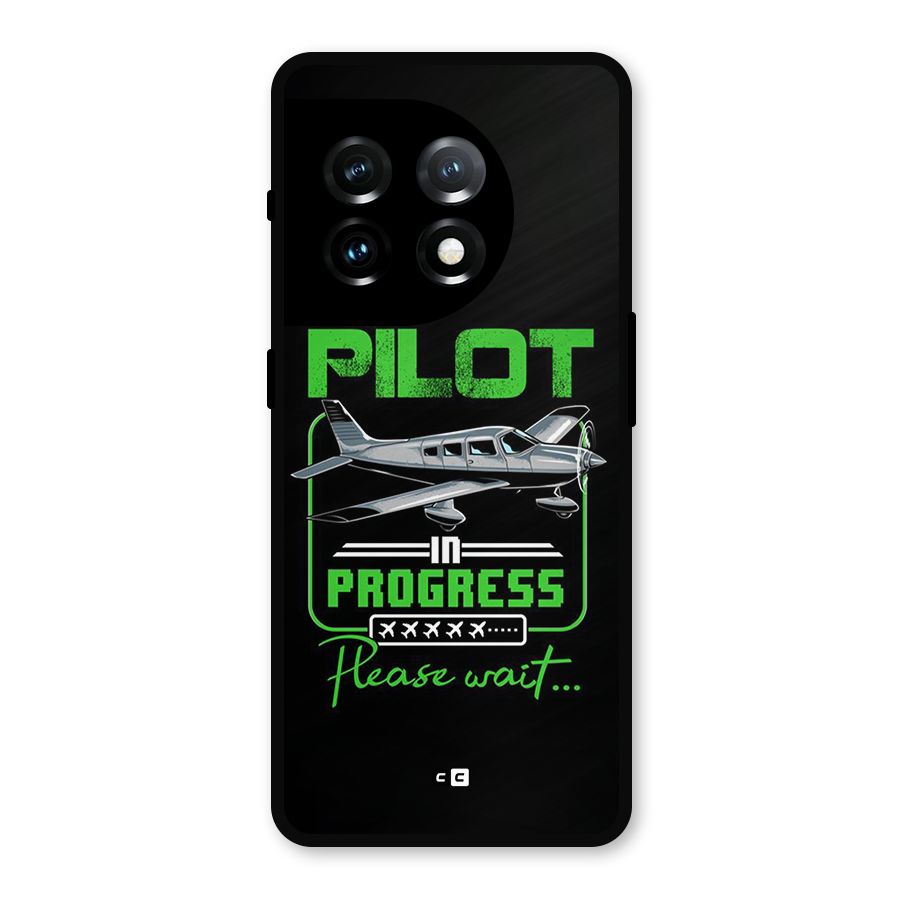 Pilot in Progress Metal Back Case for OnePlus 11