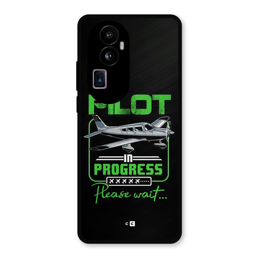 Pilot in Progress Metal Back Case for Oppo Reno10 Pro Plus