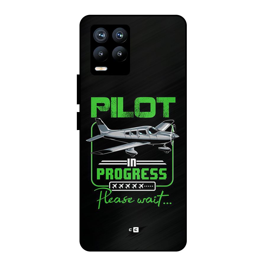 Pilot in Progress Metal Back Case for Realme 8 Pro