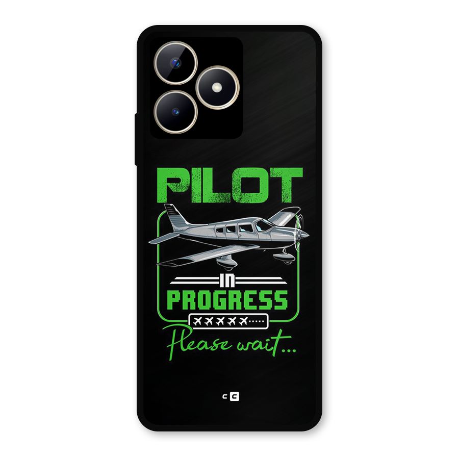 Pilot in Progress Metal Back Case for Realme C53
