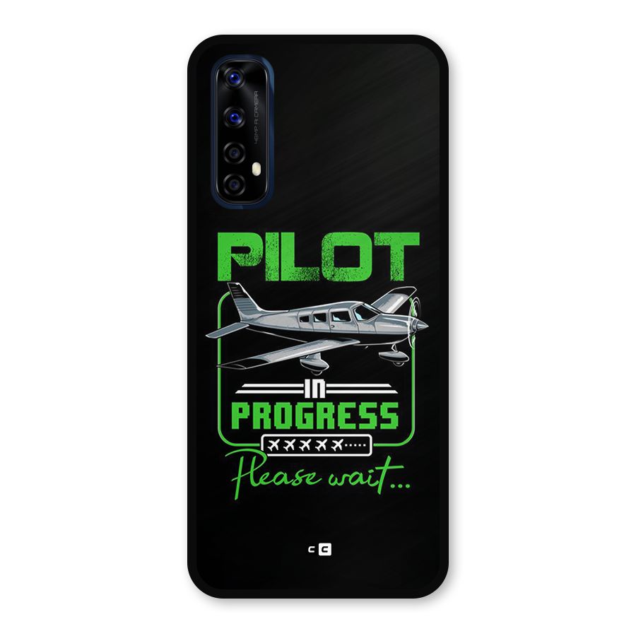 Pilot in Progress Metal Back Case for Realme Narzo 20 Pro