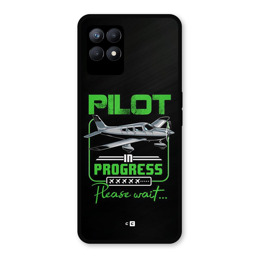 Pilot in Progress Metal Back Case for Realme Narzo 50