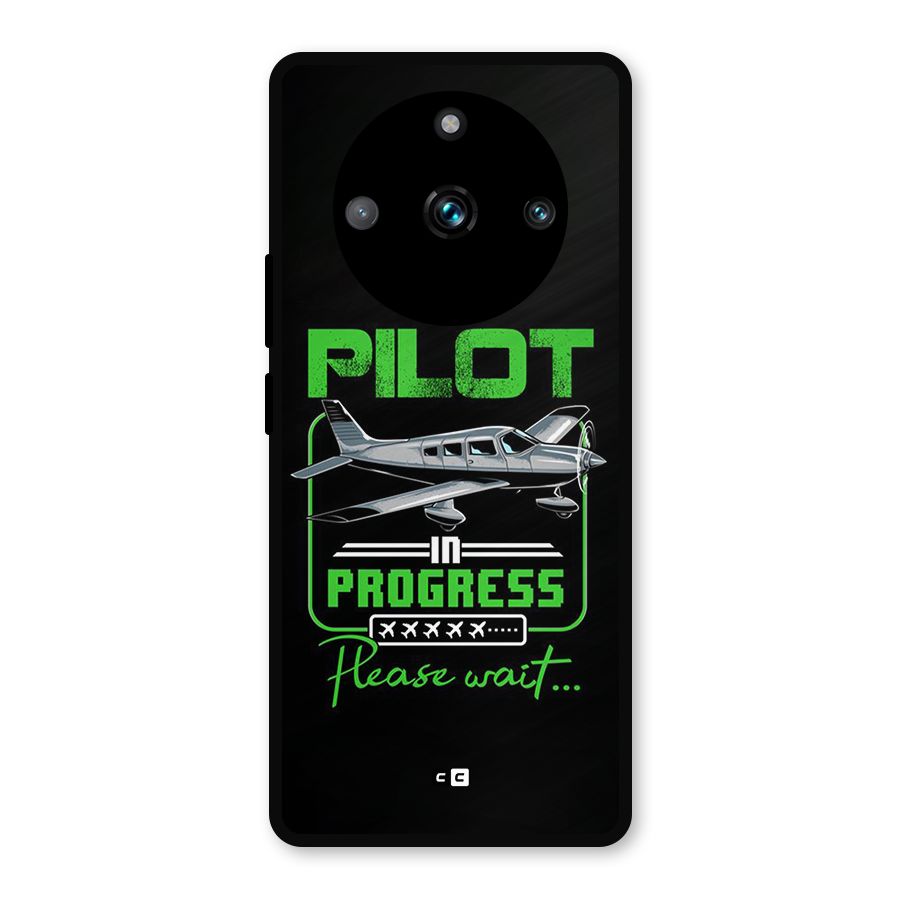 Pilot in Progress Metal Back Case for Realme Narzo 60 Pro
