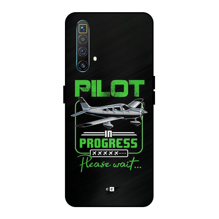 Pilot in Progress Metal Back Case for Realme X3