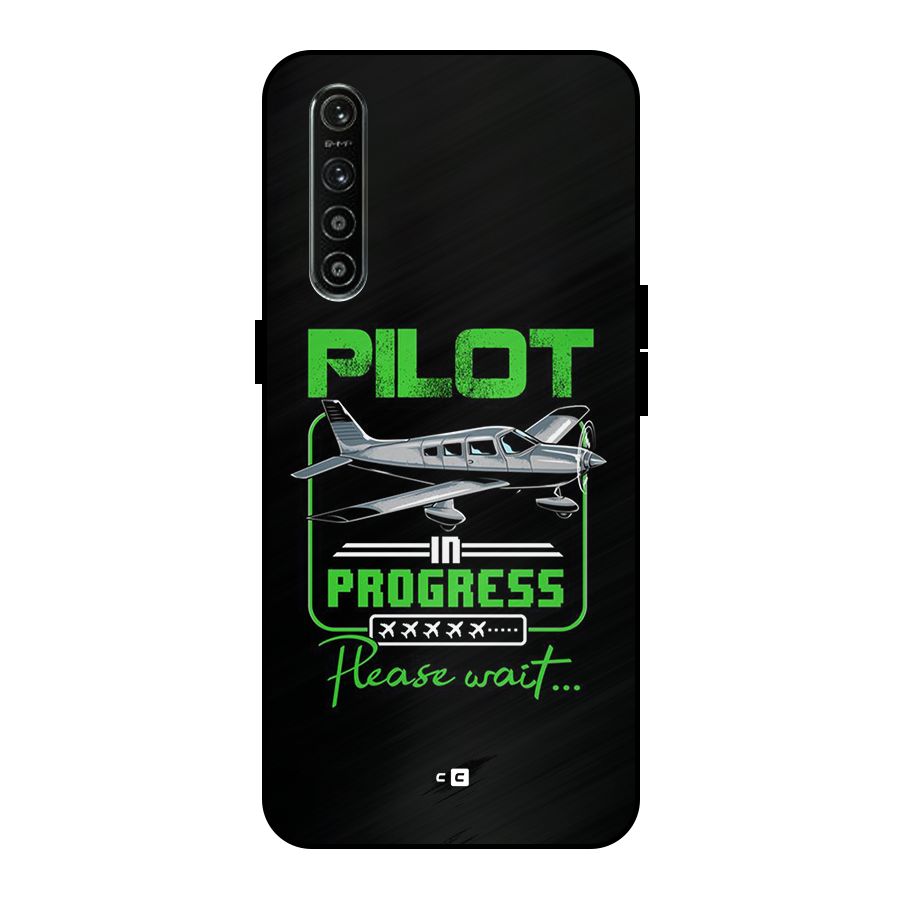 Pilot in Progress Metal Back Case for Realme XT